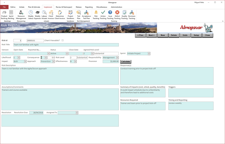 RAID Screen