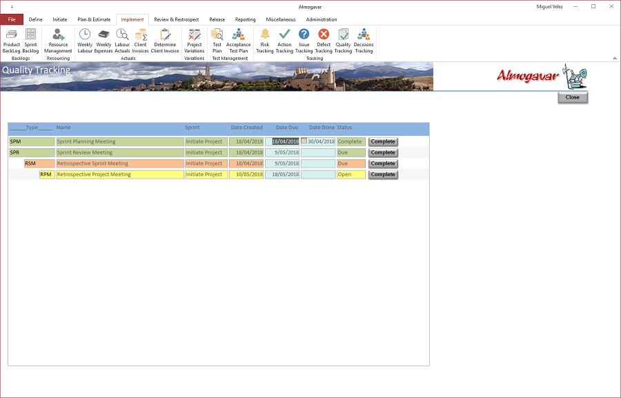 RAID Screen