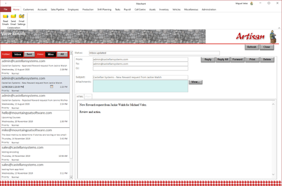 mail Read