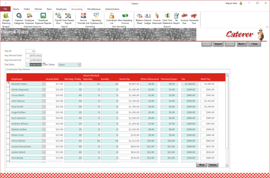 payroll