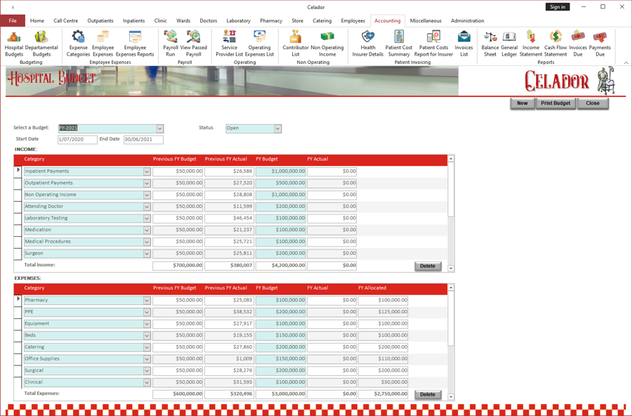 Shift Planning Screen