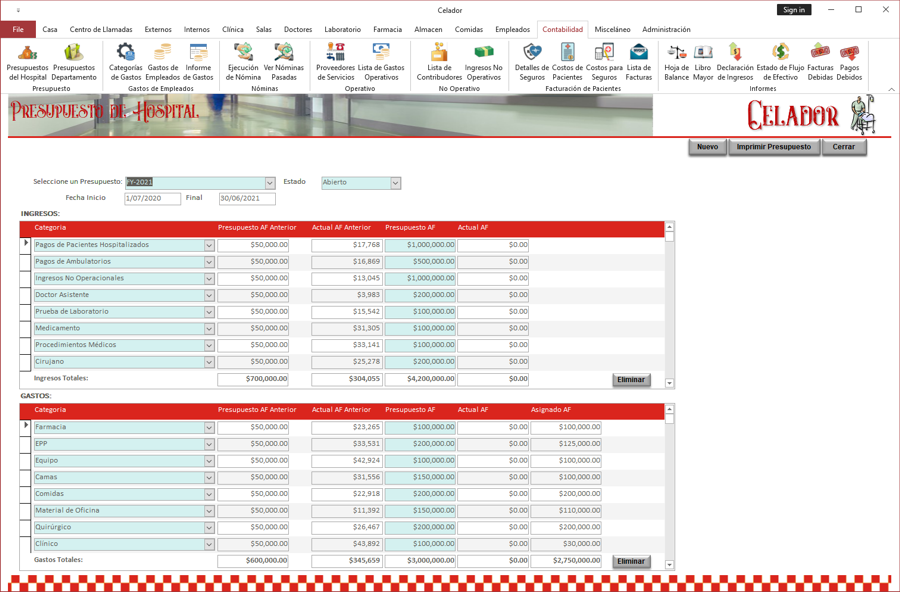 Shift Planning Screen