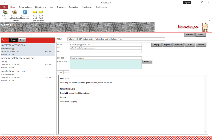 Email Read