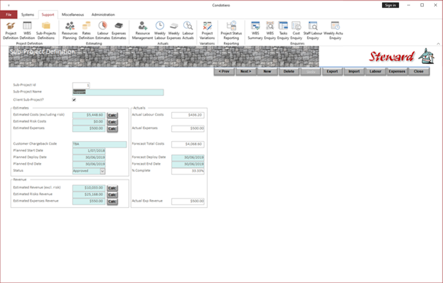 Dashboard
