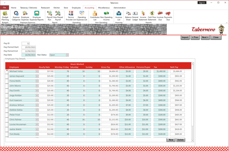 payroll
